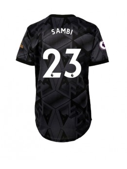 Arsenal Albert Sambi Lokonga #23 Auswärtstrikot für Frauen 2022-23 Kurzarm